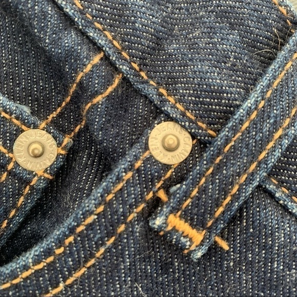 Calvin Klein Jeans Size 12 Vintage Made In USA Cotton Dark Wash High Waist - Picture 9 of 16